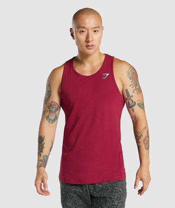 Tank Top Gymshark Critical 2.0 Hombre Vino | MX_3016TCE