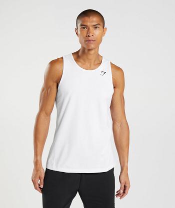 Tank Top Gymshark Critical Hombre Blancos | MX_2995WNB