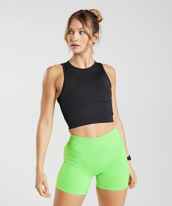 Tank Top Gymshark Sweat Seamless Midi Mujer Negros | MX_3951DFM