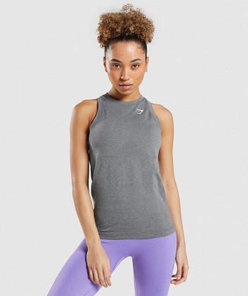 Tank Top Gymshark Vital Seamless 2.0 Light Mujer Grises | MX_3989BEX