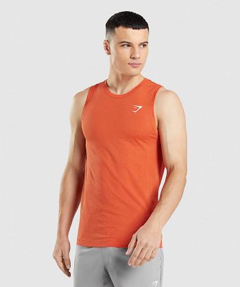 Tank Top Gymshark Vital Seamless Light Hombre Naranjas | MX_3031ZUT