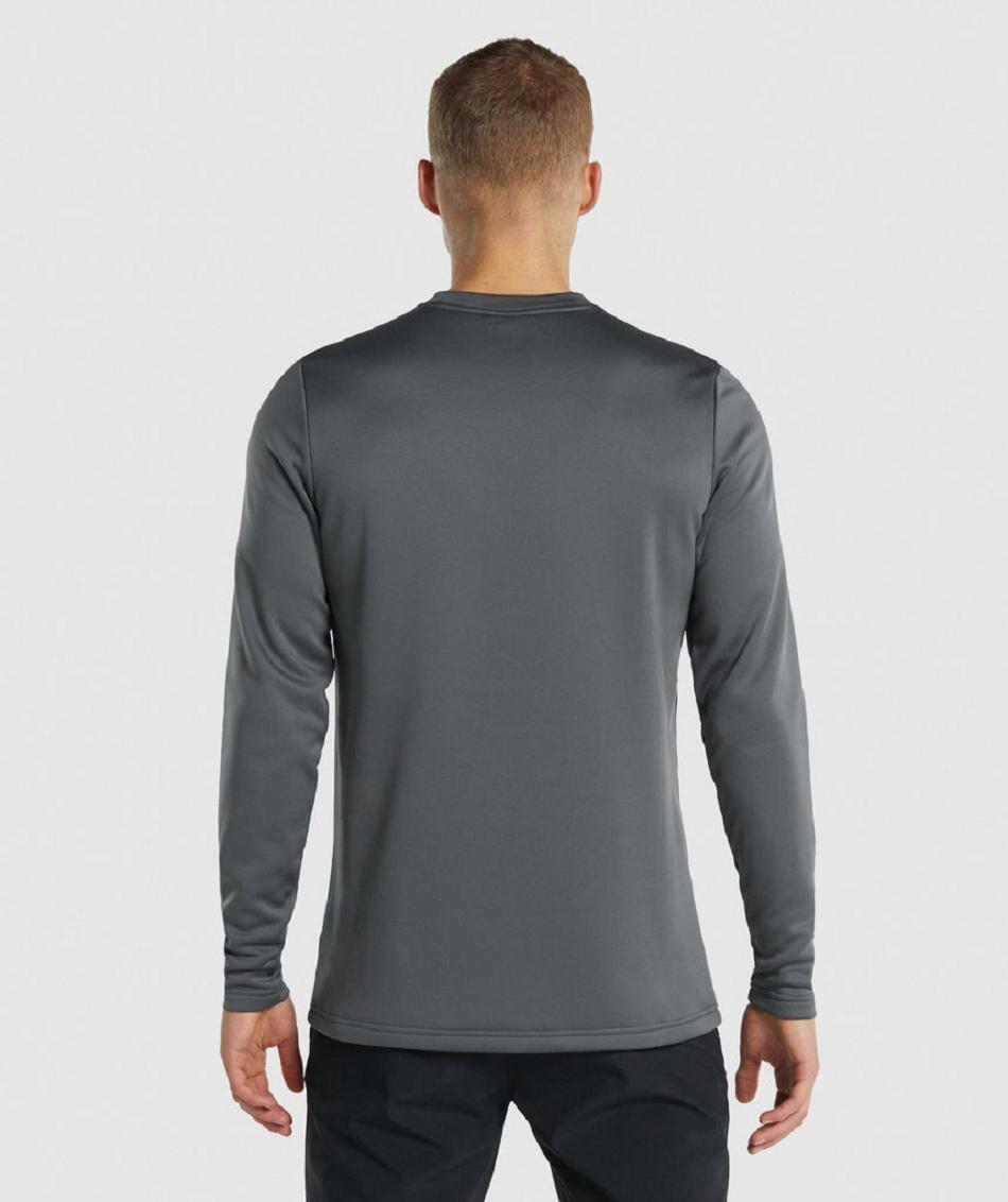 Accessories Gymshark Arrival Crew Sweatshirt Hombre Grises | MX_3501TCE