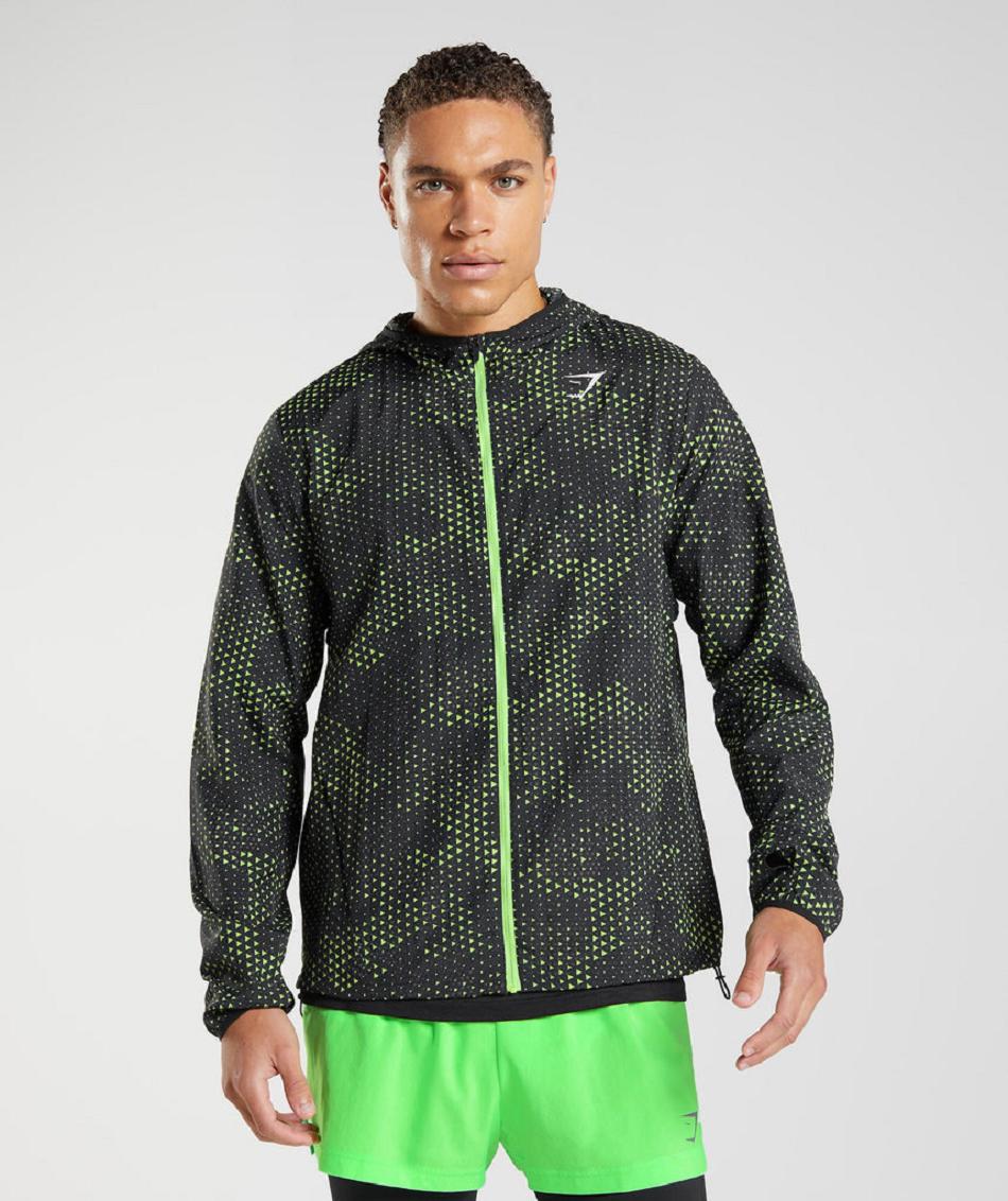 Accessories Gymshark Deporte Windbreaker Hombre Verdes Claro | MX_3507AHK