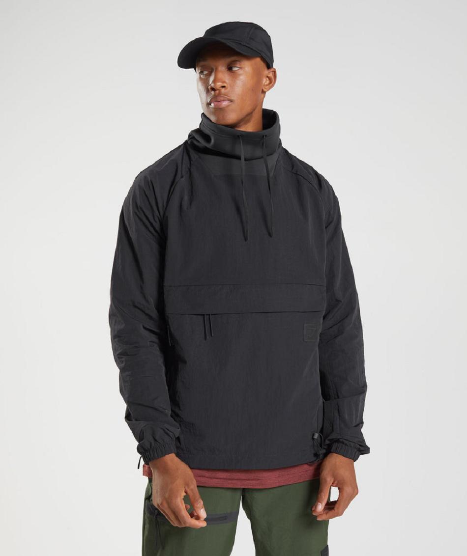 Accessories Gymshark Retake Anorak Hombre Negros | MX_3519CTV