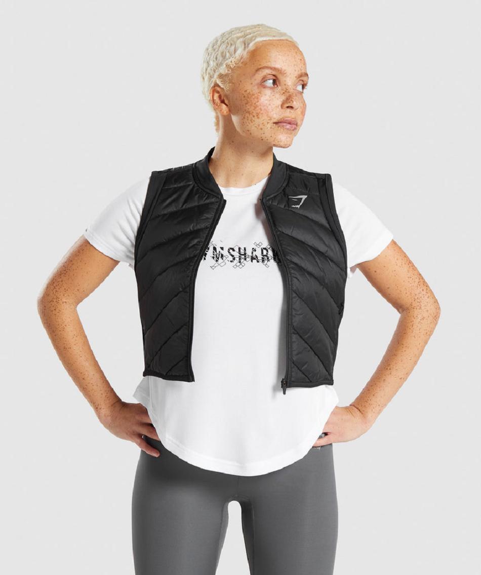 Accessories Gymshark Speed Gilet Mujer Negros | MX_4546PJJ