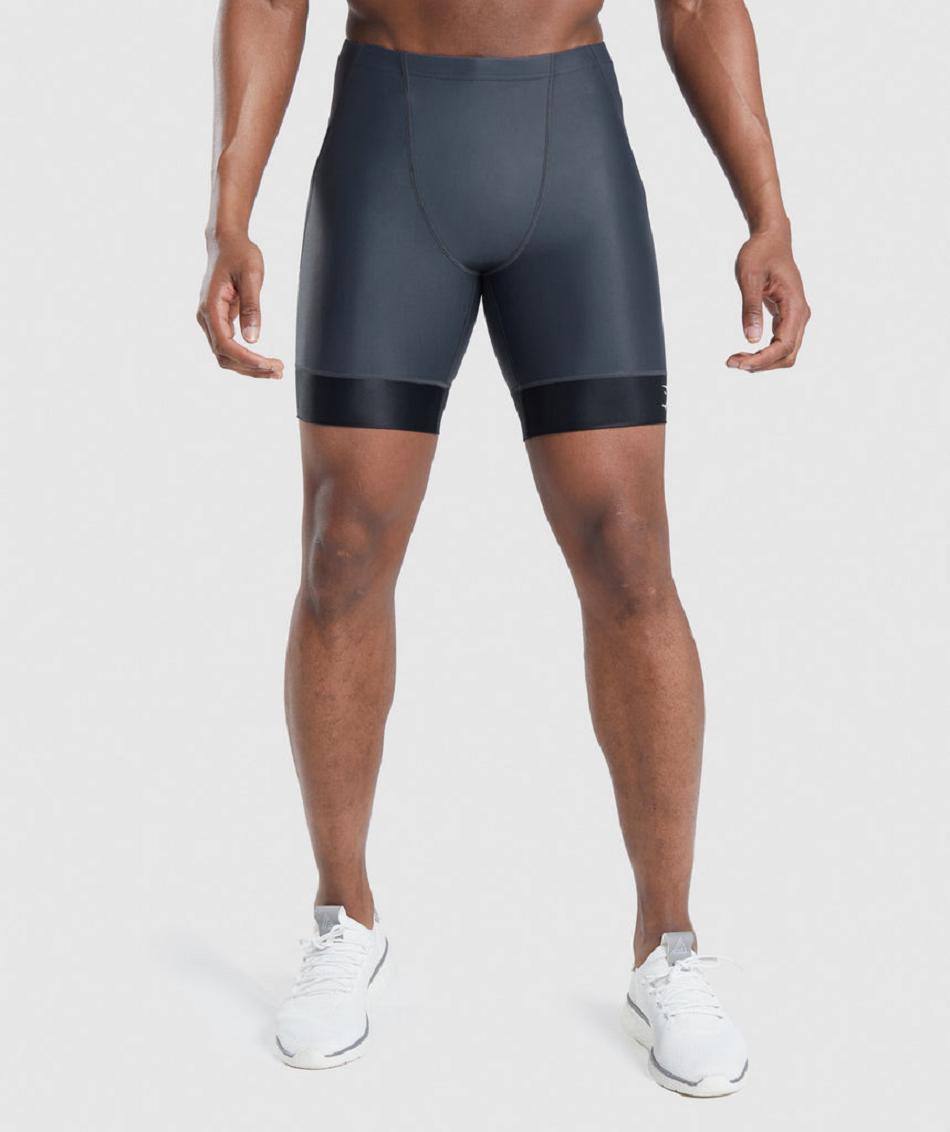 Bermudas Gymshark Apex Multi Hombre Negros Grises Negros | MX_3575MQZ