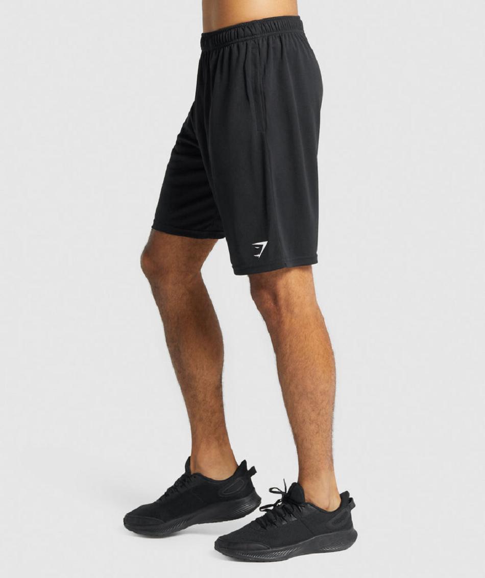 Bermudas Gymshark Arrival De Punto Hombre Negros | MX_3604RVD