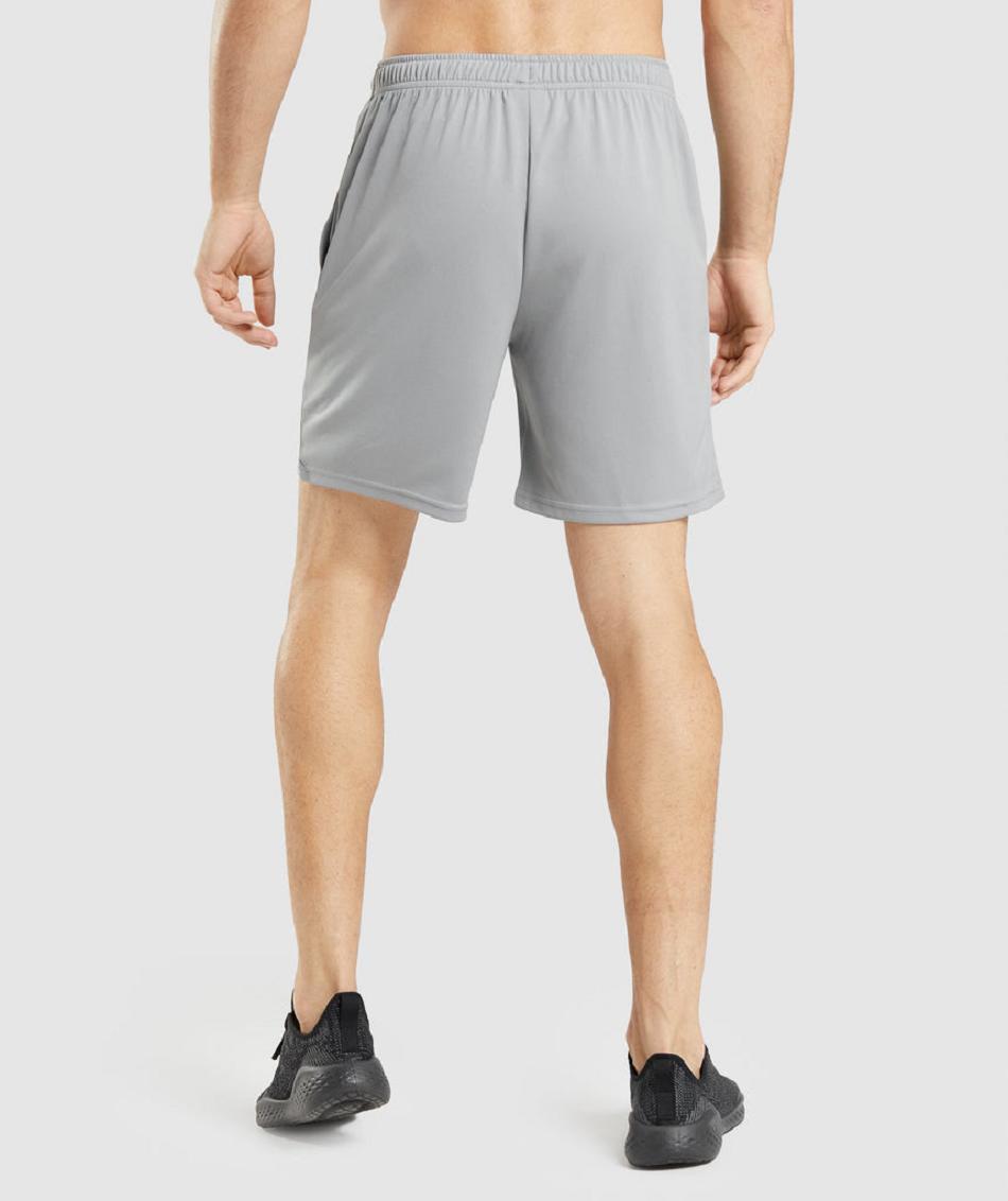 Bermudas Gymshark Arrival De Punto Hombre Grises | MX_3636JPQ