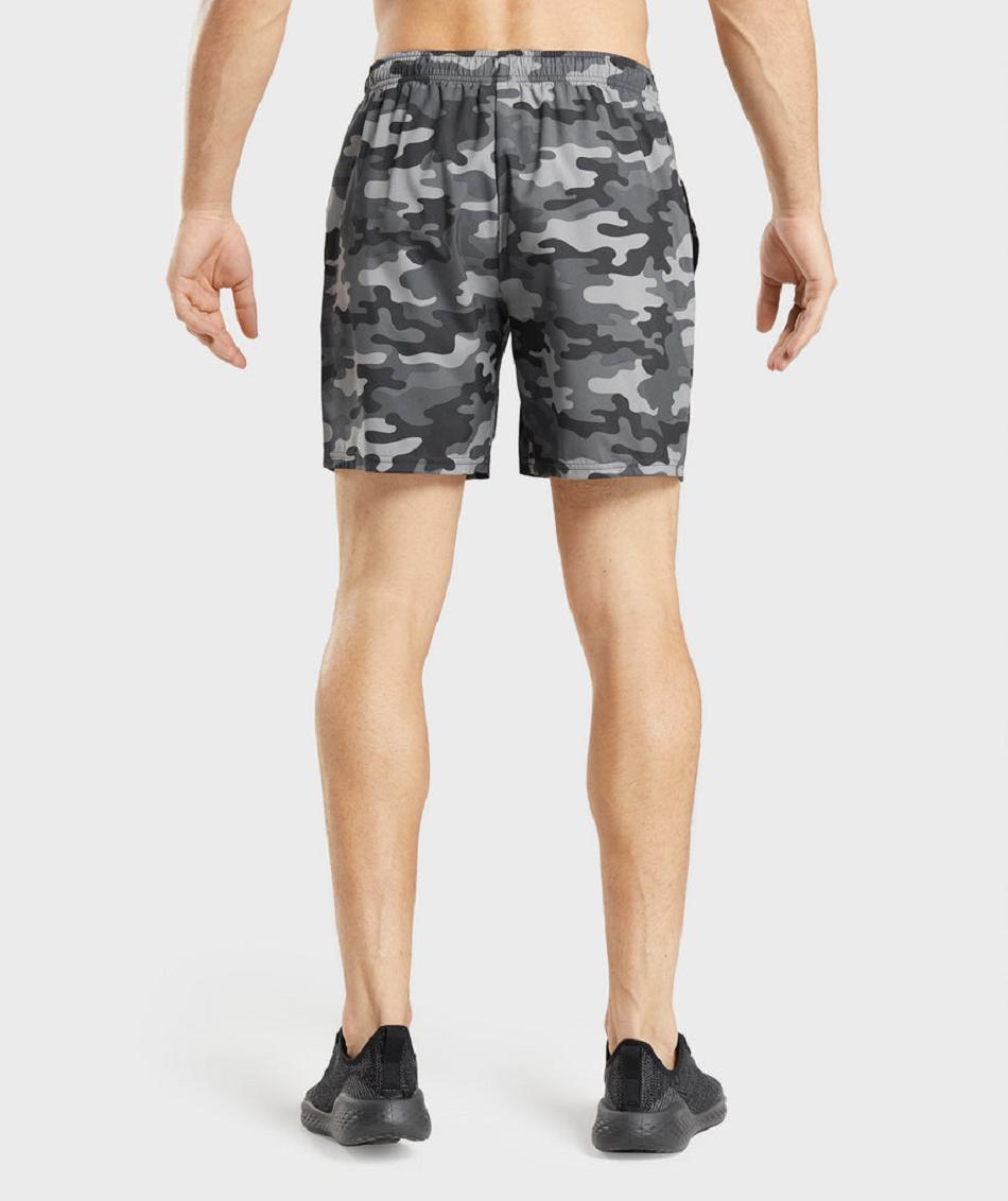 Bermudas Gymshark Arrival Hombre Grises | MX_3584JPQ