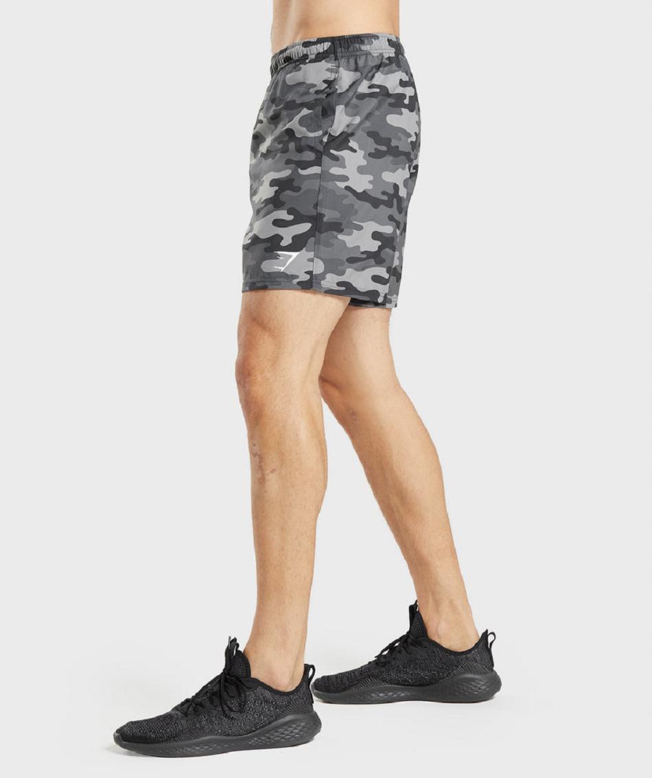 Bermudas Gymshark Arrival Hombre Grises | MX_3584JPQ