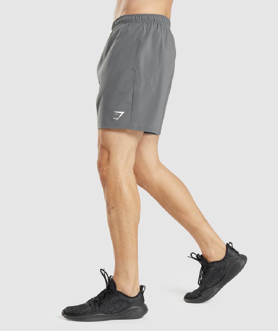 Bermudas Gymshark Arrival Hombre Grises | MX_3664AHK