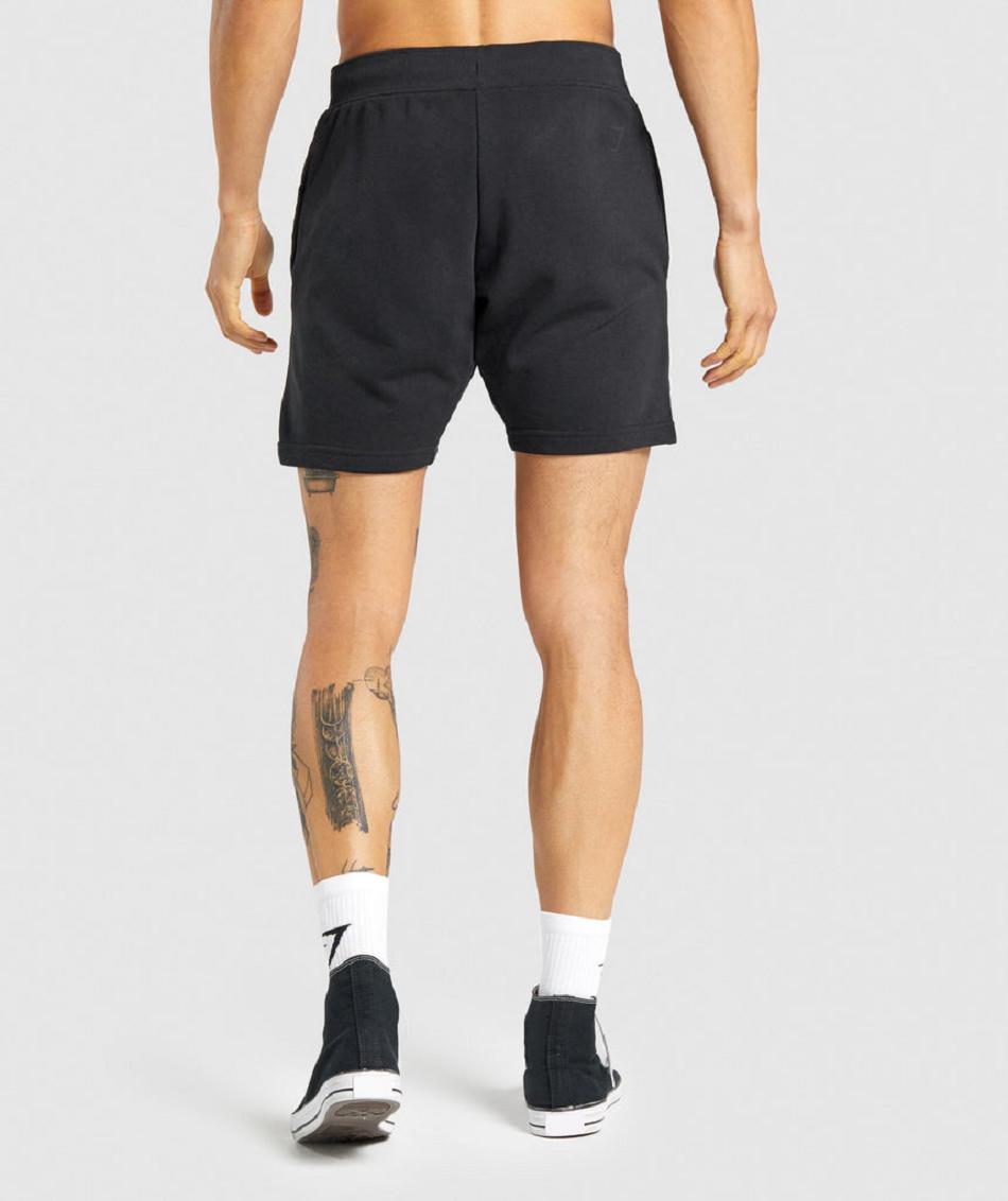 Bermudas Gymshark Bold Hombre Negros | MX_3609OKI