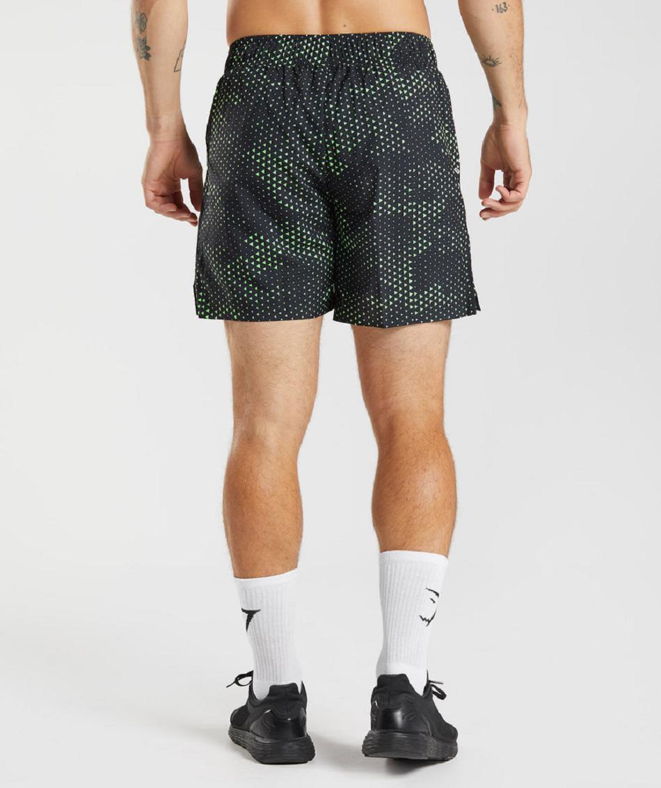 Bermudas Gymshark Deporte Hombre Verdes Claro | MX_3591JPQ