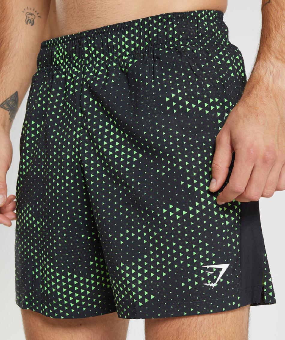 Bermudas Gymshark Deporte Hombre Verdes Claro | MX_3591JPQ