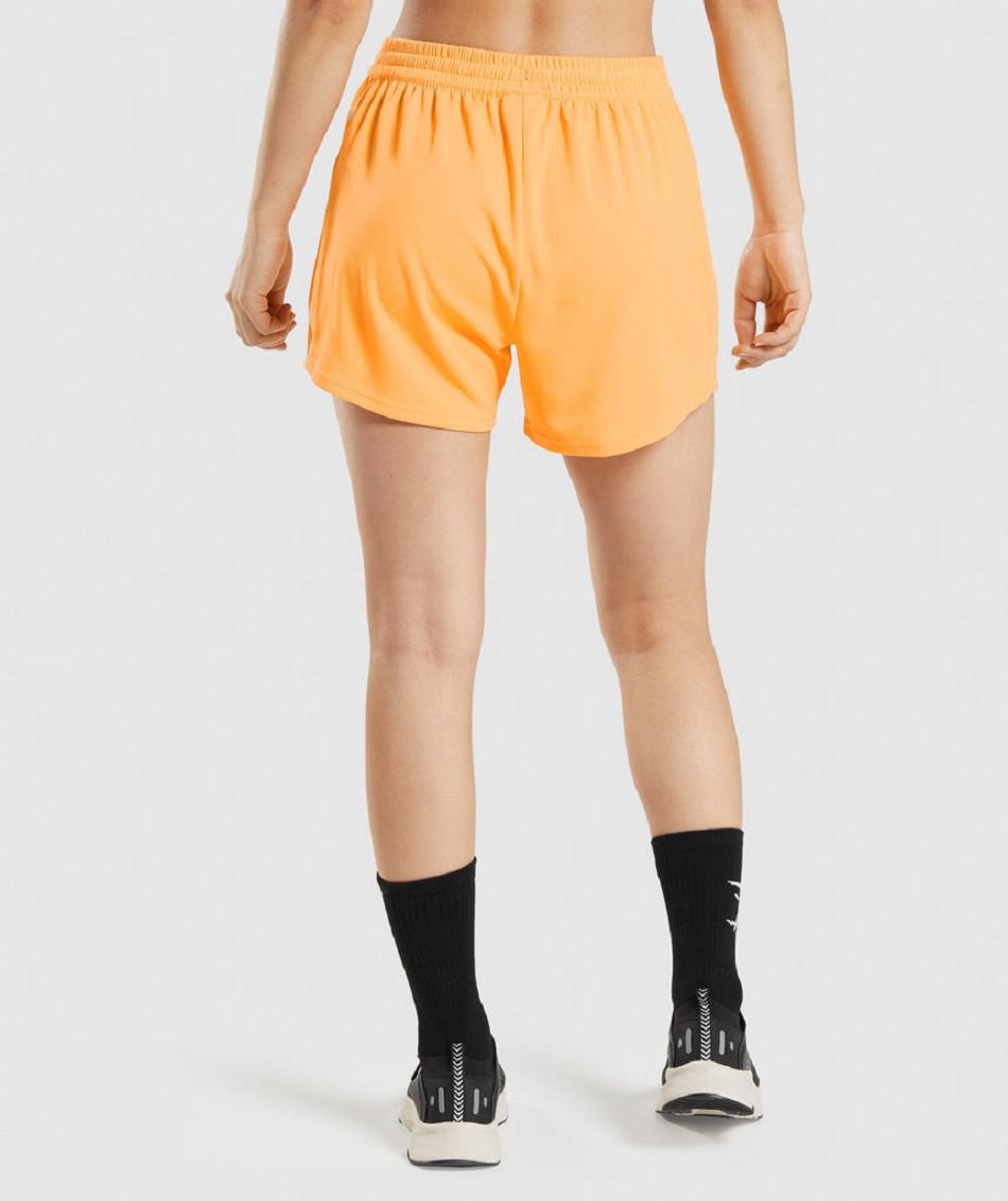 Bermudas Gymshark Deporte Loose Mujer Albaricoque Naranjas | MX_4618AHK