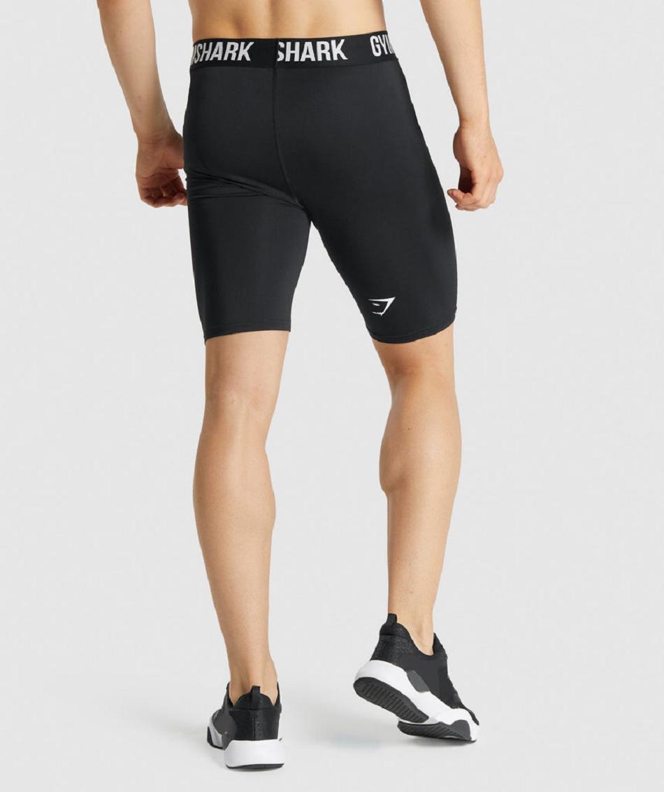 Bermudas Gymshark Element Baselayer Hombre Negros | MX_2934ZUT