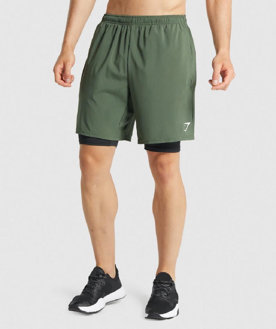 Bermudas Gymshark Element Baselayer Hombre Negros | MX_2934ZUT