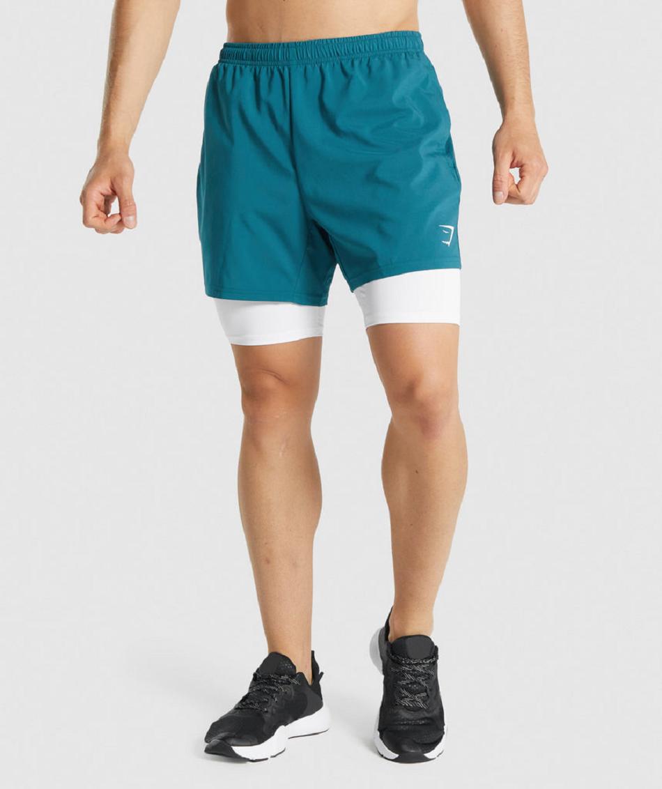 Bermudas Gymshark Element Baselayer Hombre Blancos | MX_2936CTV