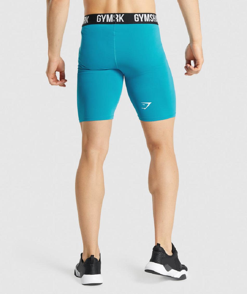 Bermudas Gymshark Element Baselayer Hombre Azules | MX_2941QMA