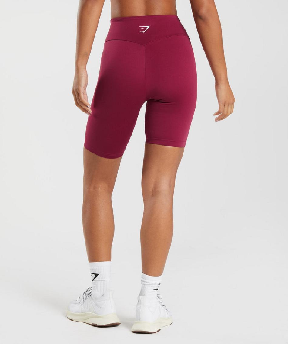 Bermudas Gymshark Entrenamiento Cycling Mujer Rosas | MX_4698YXF