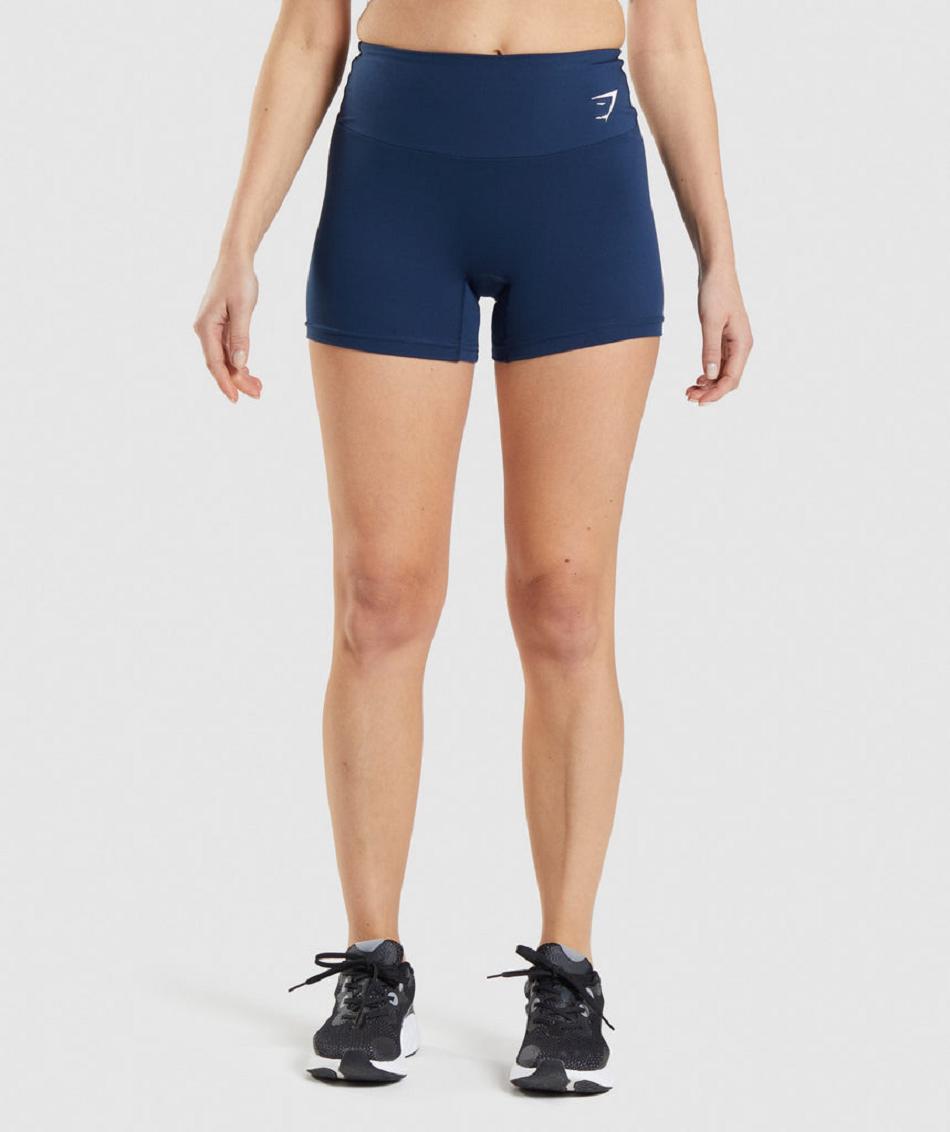 Bermudas Gymshark Entrenamiento Mujer Azul Marino | MX_4668QMA