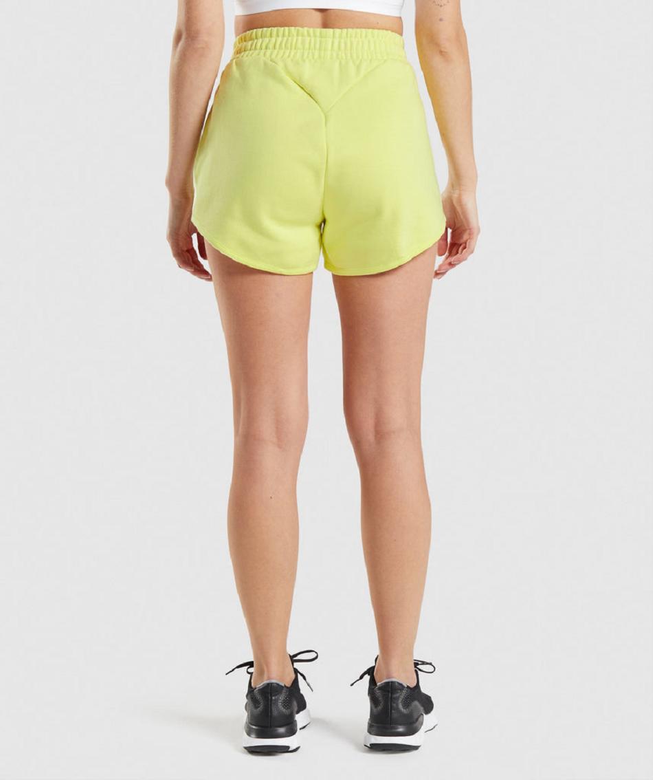 Bermudas Gymshark Entrenamiento Sweat Mujer Verdes | MX_4604GSO