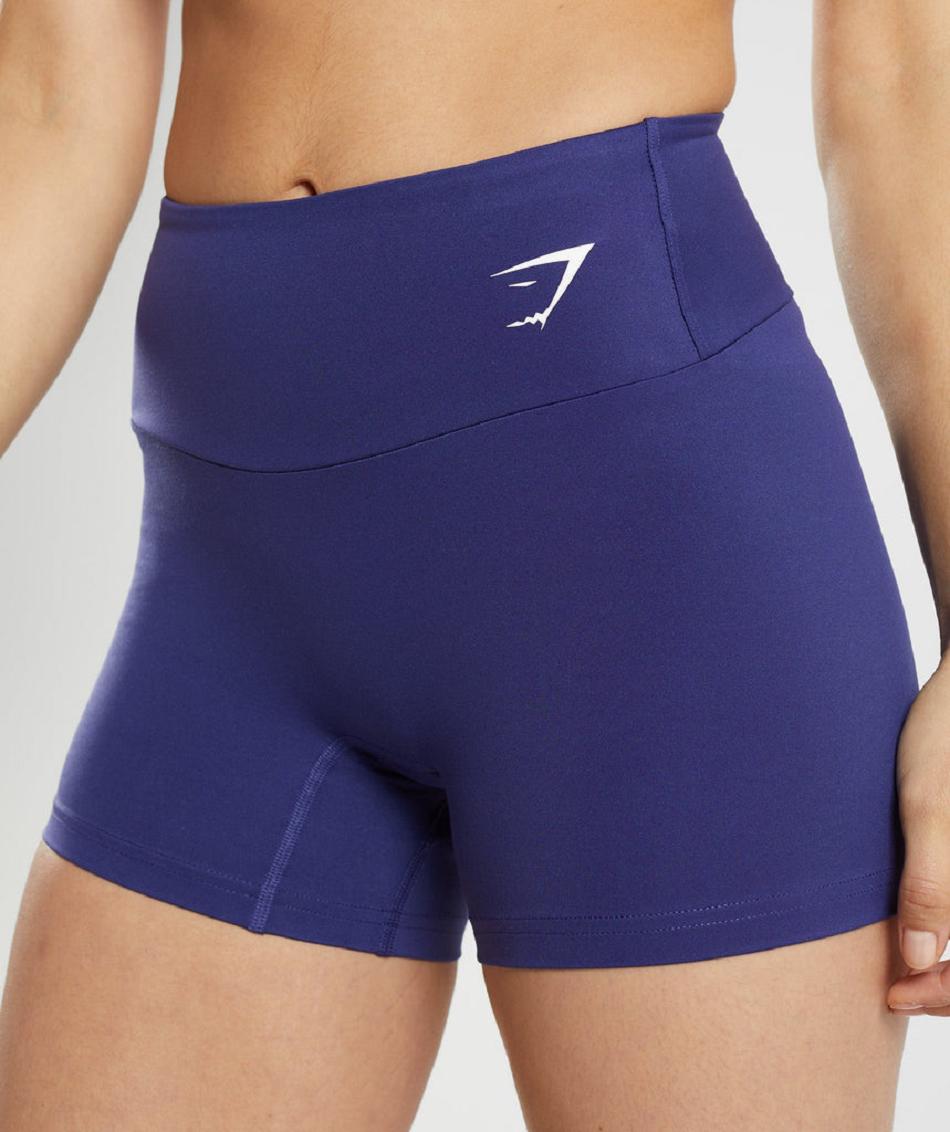 Bermudas Gymshark Entrenamiento Tight Mujer Morados | MX_4700ILH