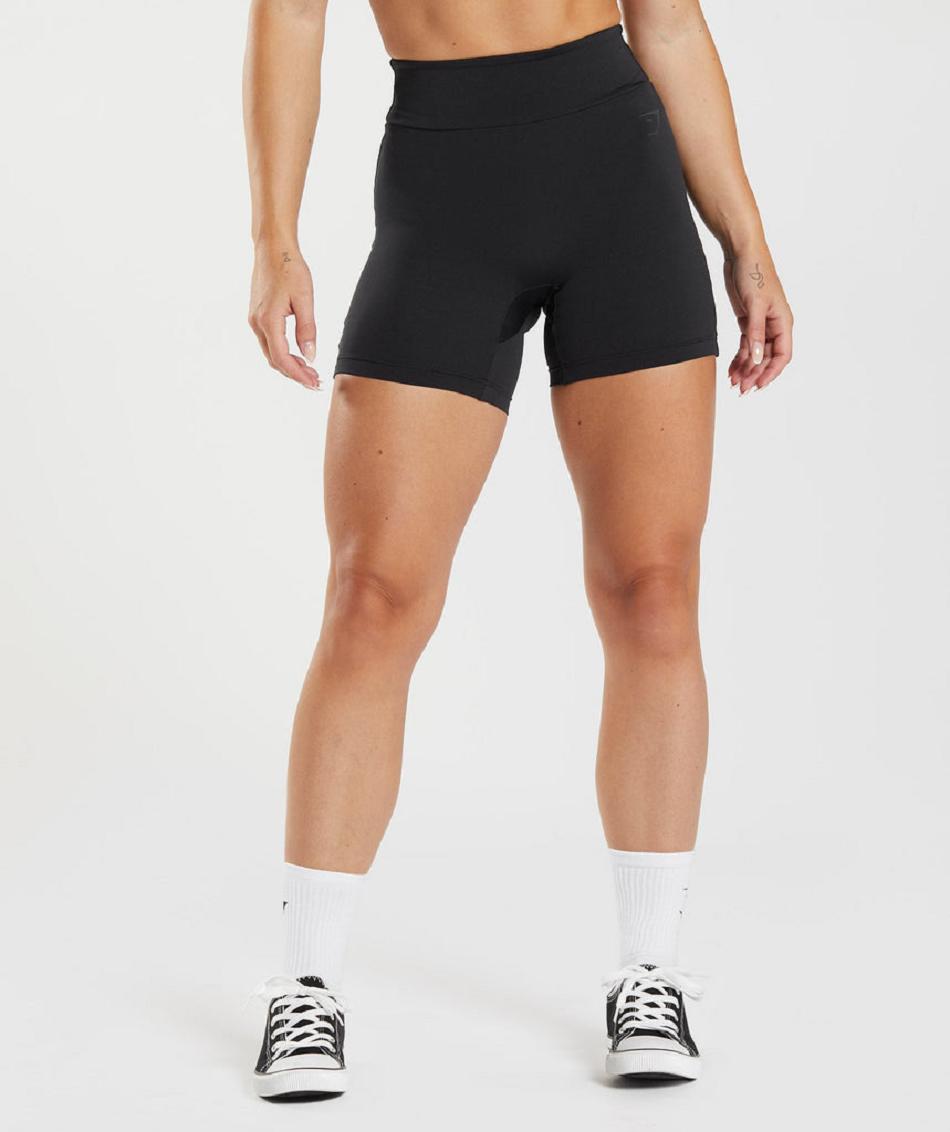 Bermudas Gymshark Gs Power Original Tight Mujer Negros | MX_4650PJJ