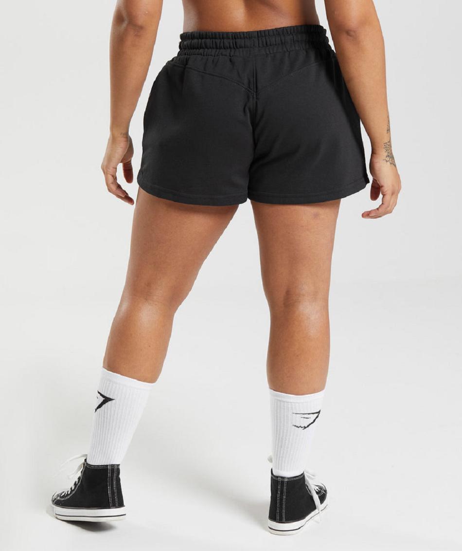 Bermudas Gymshark Legacy Mujer Negros | MX_4625AHK