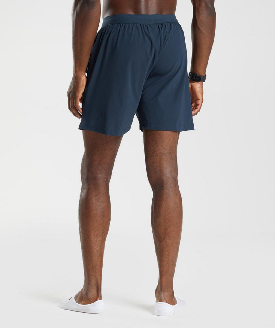 Bermudas Gymshark Studio Hombre Azul Marino | MX_3602WNB