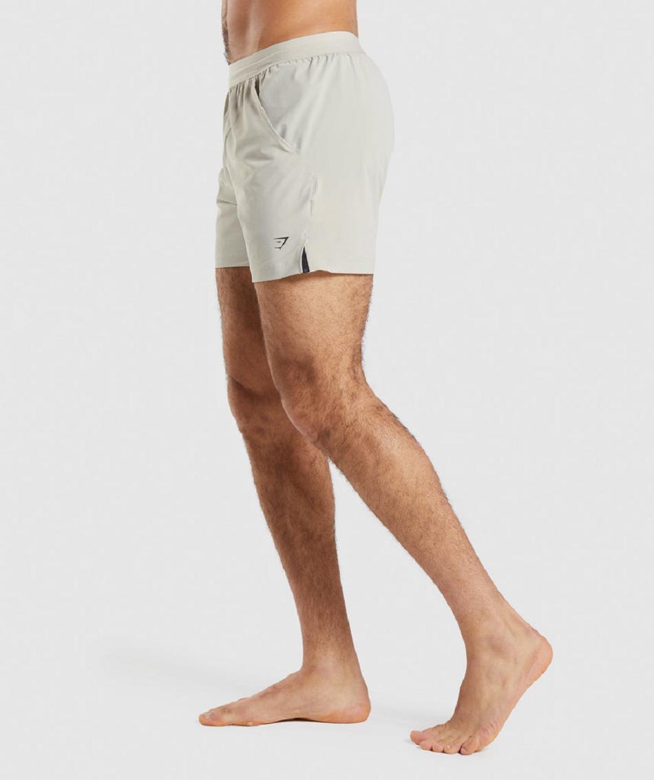 Bermudas Gymshark Studio Hombre Grises | MX_3666DFM