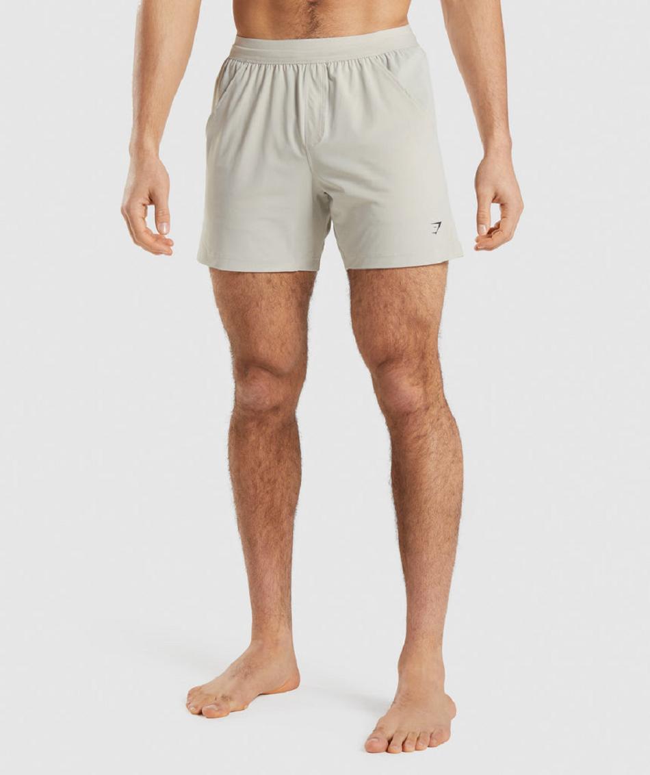 Bermudas Gymshark Studio Hombre Grises | MX_3666DFM