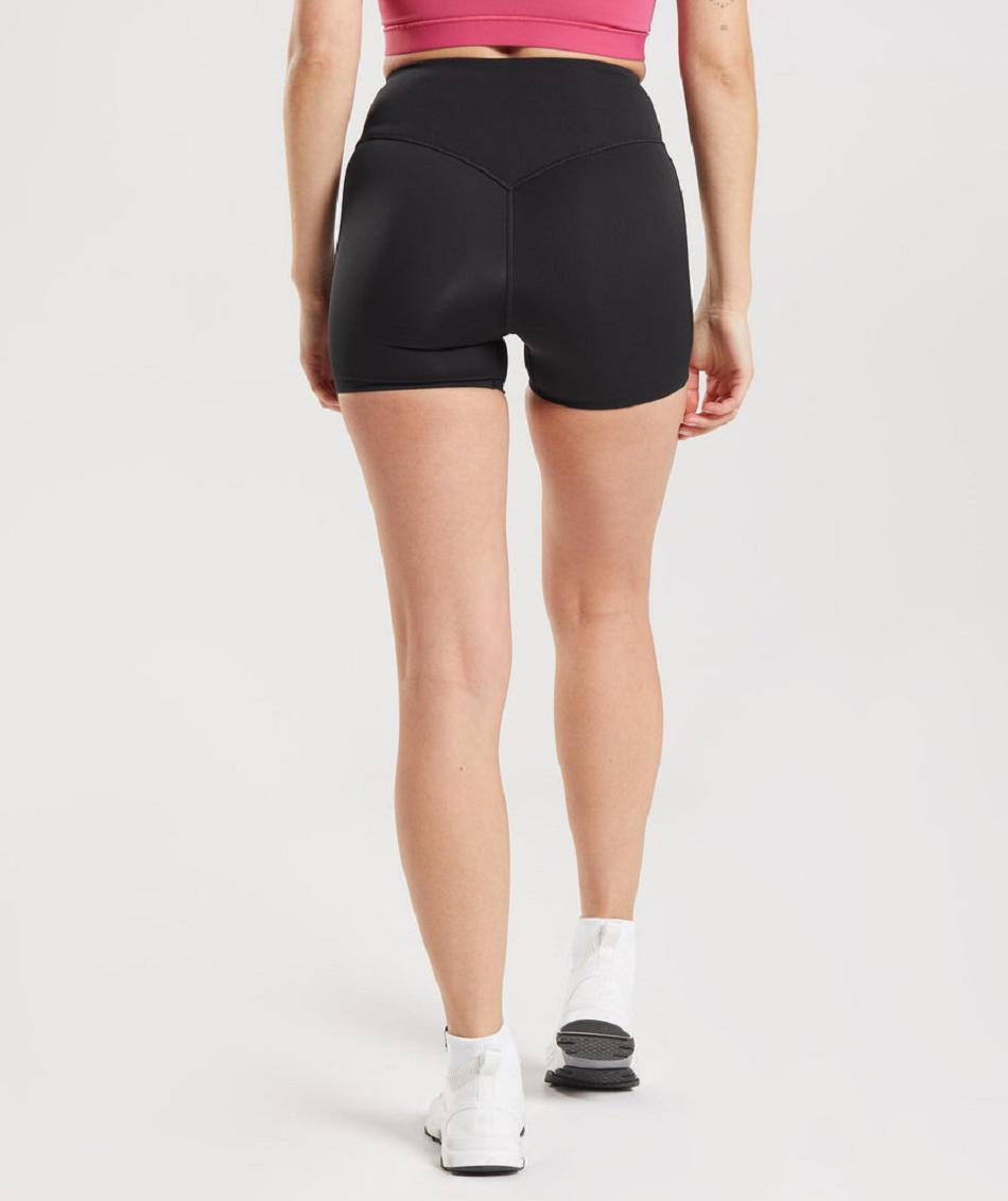 Bermudas Gymshark Studio Mujer Negros | MX_4614NWY