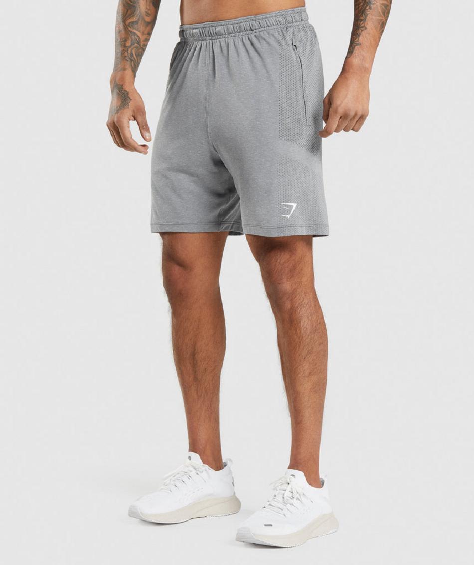 Bermudas Gymshark Vital Light Hombre Grises | MX_3557OKI