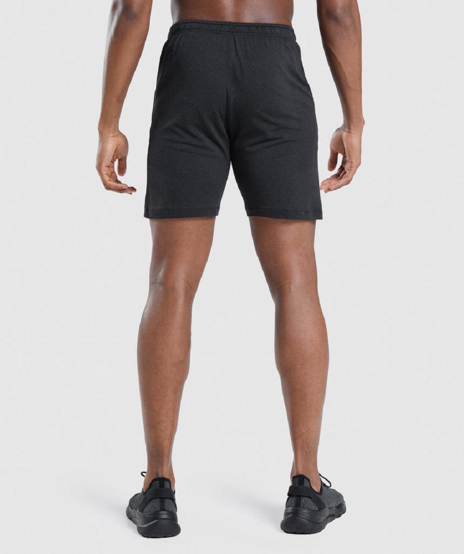 Bermudas Gymshark Vital Light Hombre Negros | MX_3549QMA