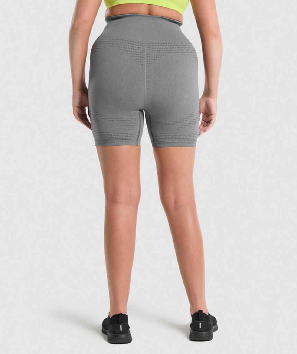 Bermudas Gymshark Vital Seamless 2.0 Mujer Grises | MX_4610XYU