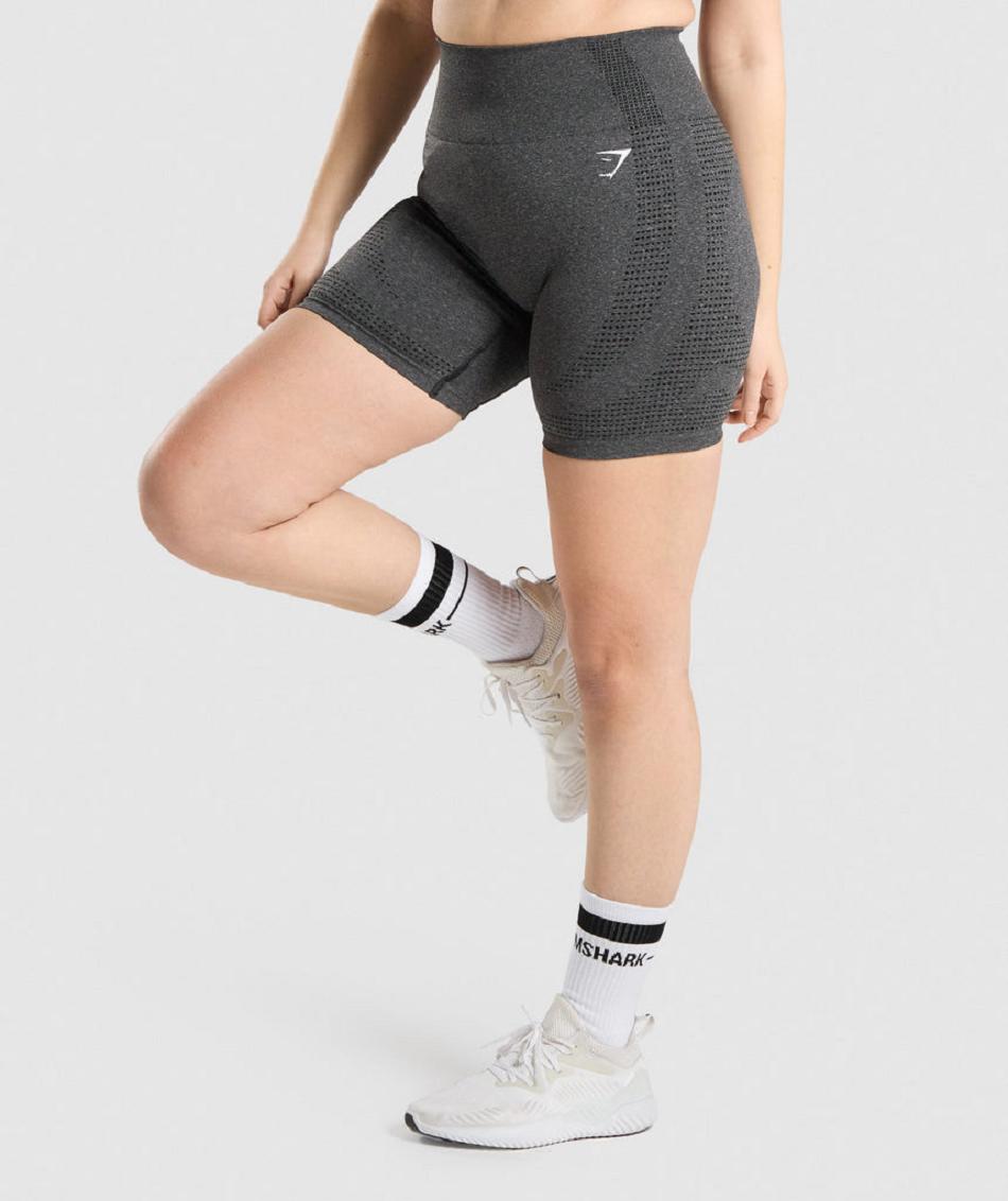 Bermudas Gymshark Vital Seamless 2.0 Mujer Grises | MX_4617WNB