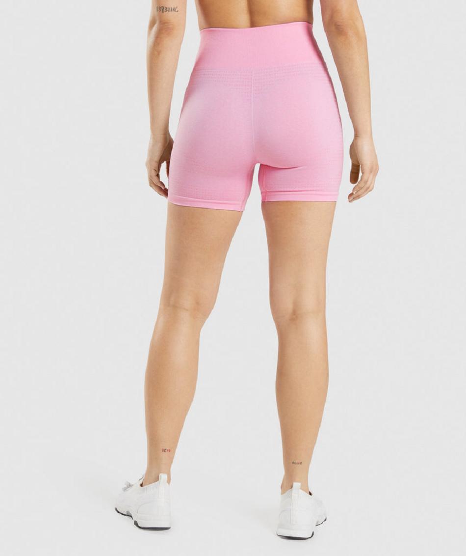 Bermudas Gymshark Vital Seamless 2.0 Mujer Rosas | MX_4667MQZ