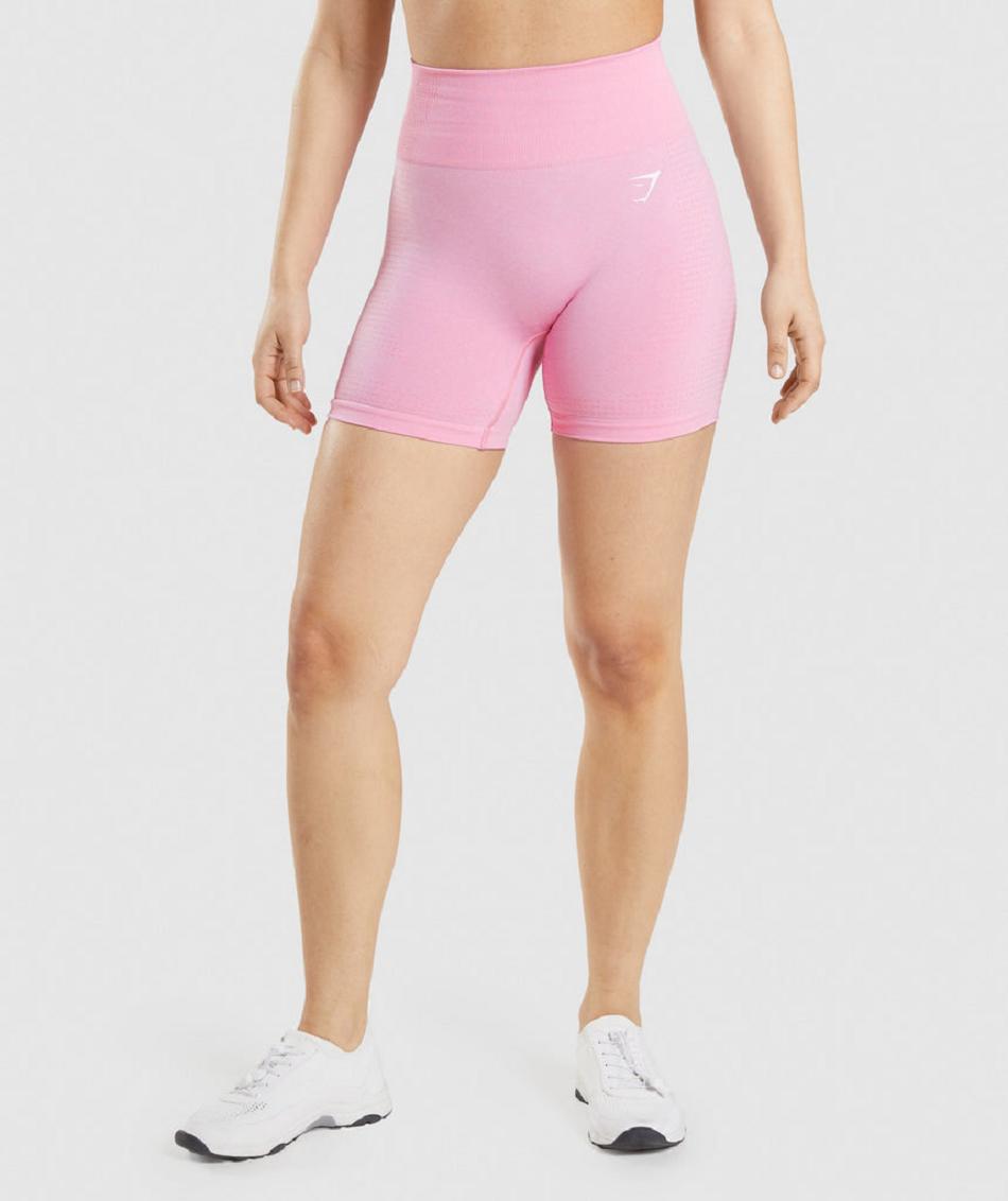 Bermudas Gymshark Vital Seamless 2.0 Mujer Rosas | MX_4667MQZ