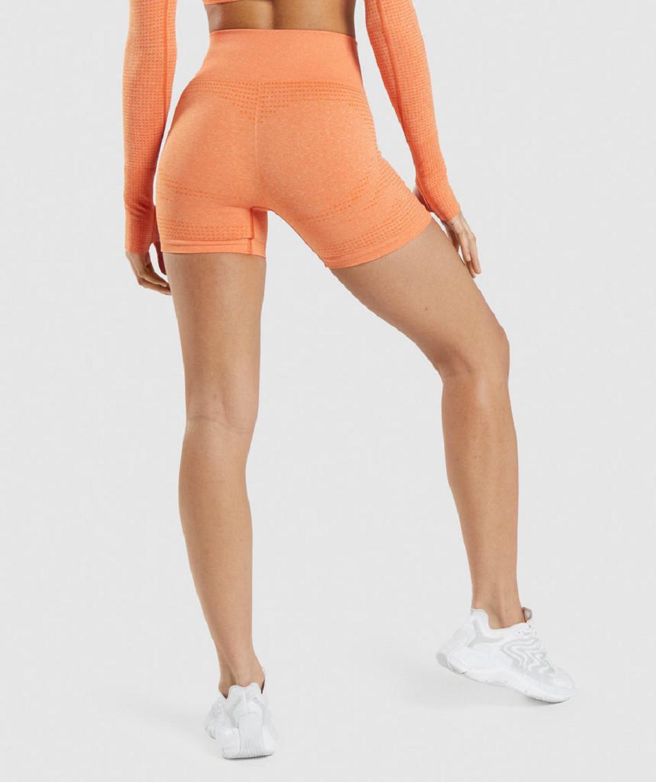 Bermudas Gymshark Vital Seamless 2.0 Mujer Albaricoque Naranjas | MX_4679DFM