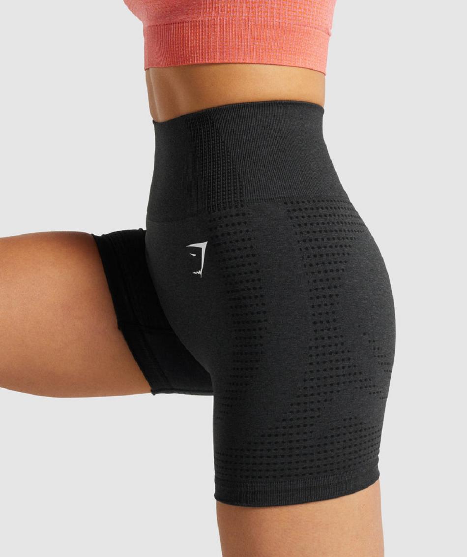 Bermudas Gymshark Vital Seamless 2.0 Mujer Negros | MX_4707FDN