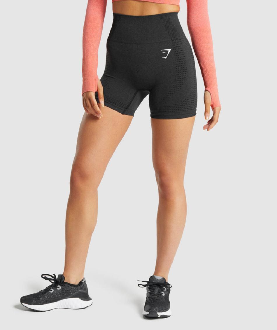 Bermudas Gymshark Vital Seamless 2.0 Mujer Negros | MX_4707FDN