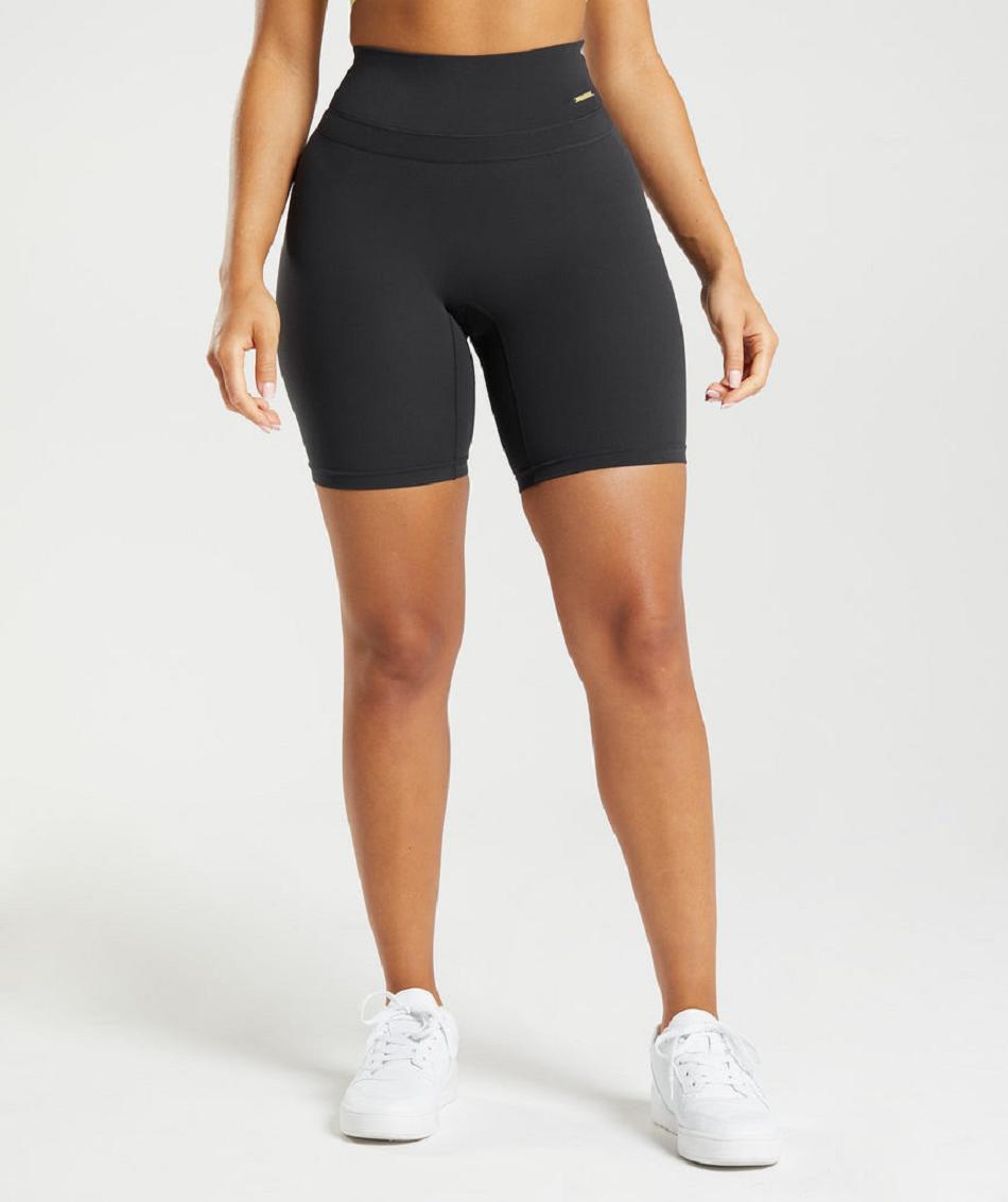 Bermudas Gymshark Whitney Cycling Mujer Negros | MX_4615MQZ