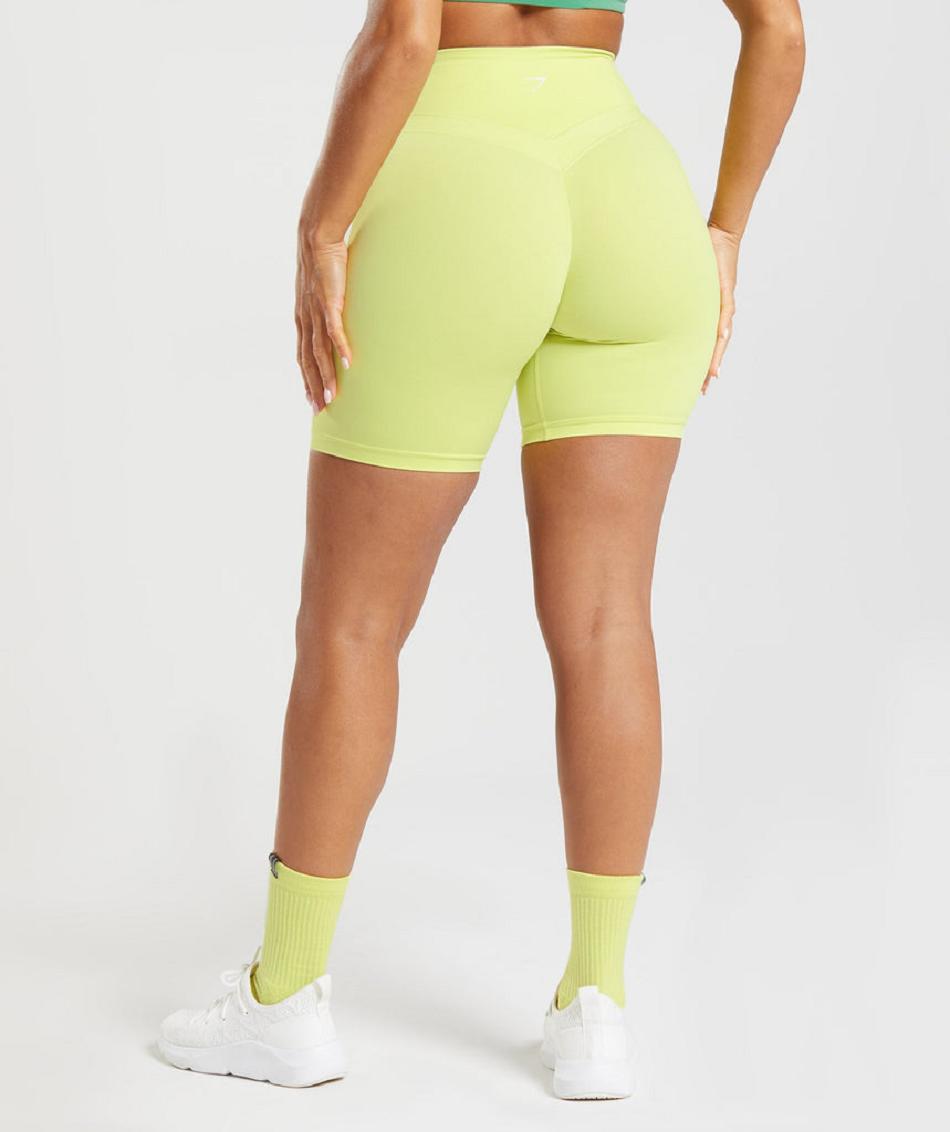 Bermudas Gymshark Whitney Cycling Mujer Verdes | MX_4649OKI