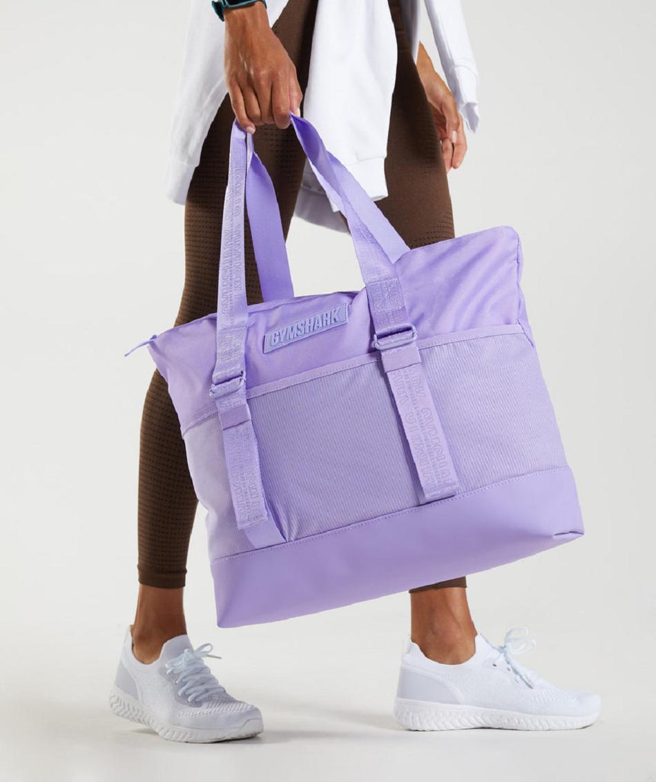 Bolsas Gymshark Everyday Tote Mujer Morados | MX_5009FDN