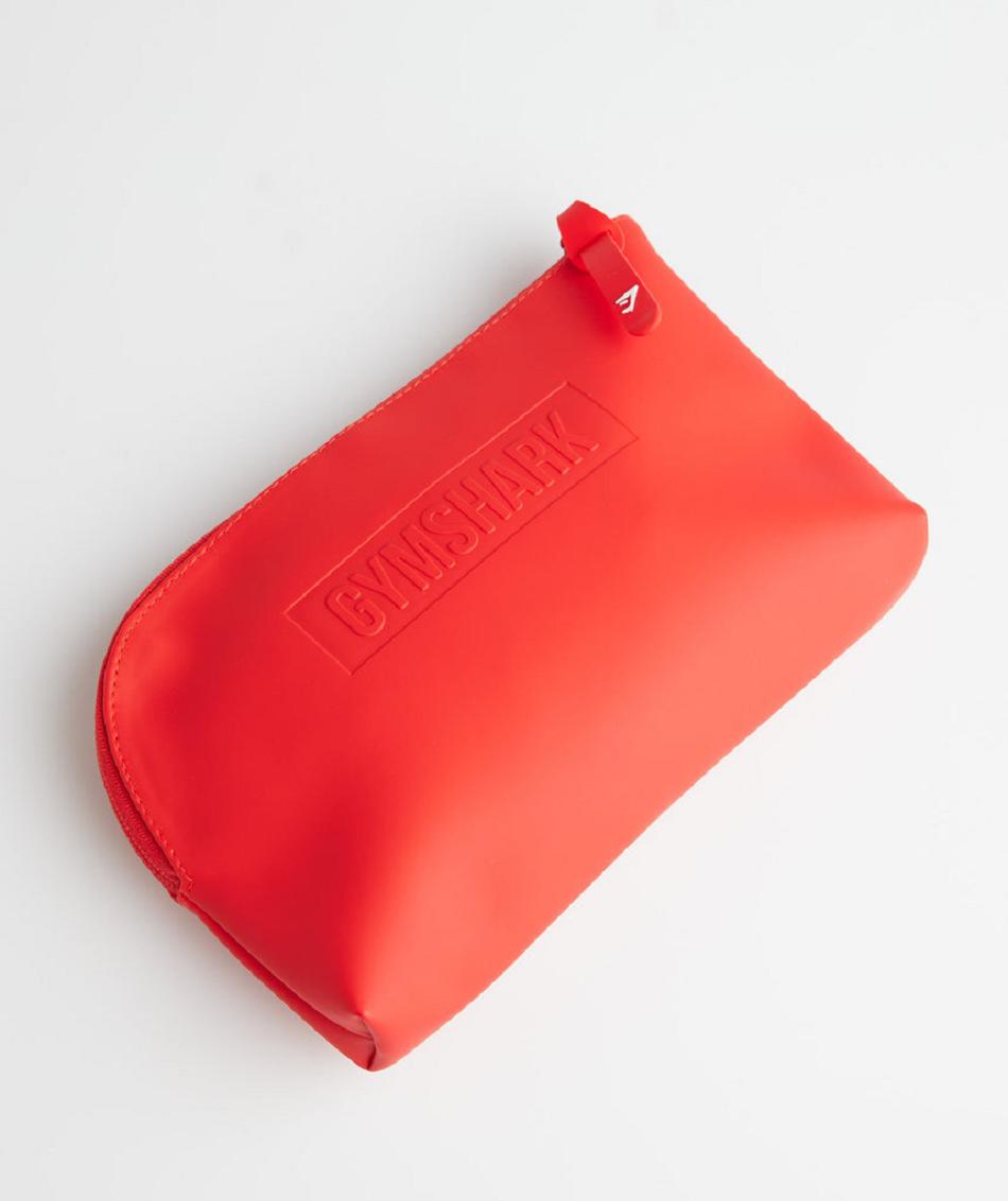 Bolsas Gymshark Everyday Zip Pouch Accessories Rojos | MX_2880AHK