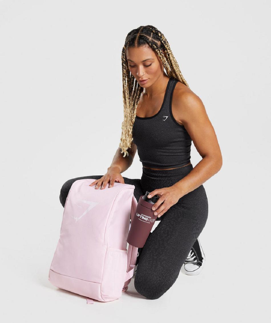 Bolsas Gymshark Sharkhead Backpack Accessories Rosas | MX_2892VRW