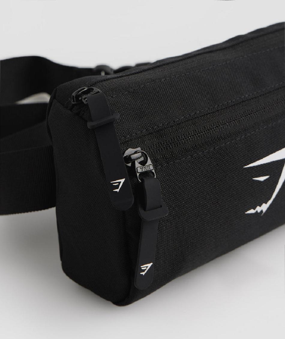 Bolsas Gymshark Sharkhead Cross Body Hombre Negros | MX_3866YXF