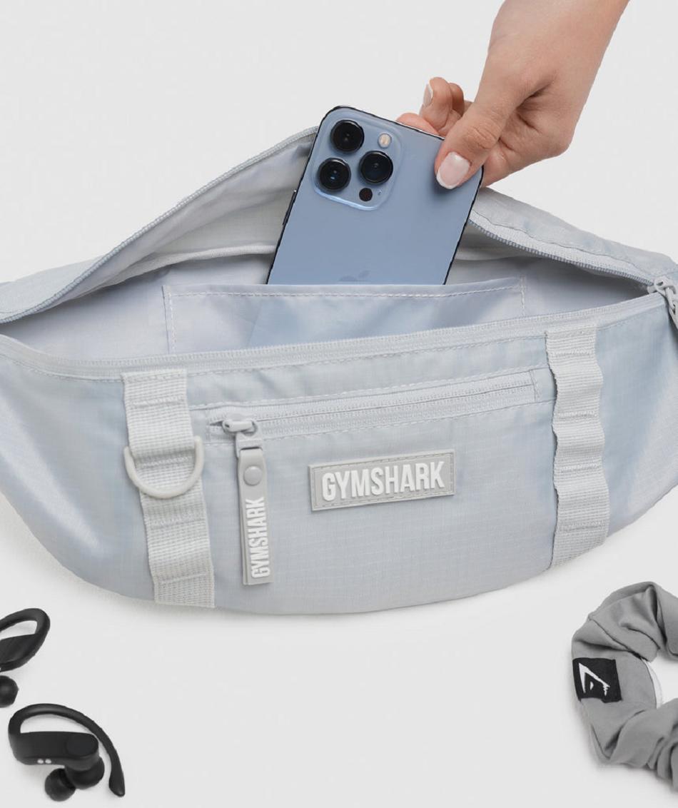 Bolsas Gymshark Sleek Sling Accessories Grises Claro | MX_2901YXF