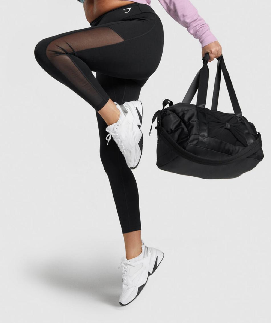 Bolsas Gymshark Studio Gym Bag Mujer Negros | MX_5039LIS